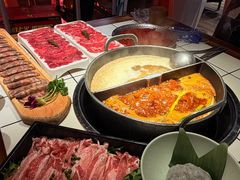 -热火朝天鲜切牛肉火锅(南强街巷店)