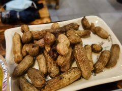 盐水花生-我们家私房纸包鱼·烧烤