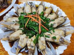 葱油蛏子-温州一家人美食(西木头市店)
