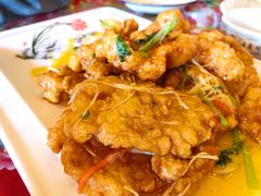 特色锅包肉-闯关东东北农家菜(崂山石老人店)