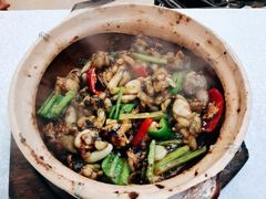 啫啫好味牛蛙-天宝食坊·啫啫煲大排档(西华路店)