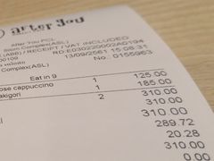 账单-After You Dessert Cafe(Silom Complex)