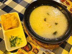 皮蛋瘦肉粥-蓝记茶餐厅(勒泰店)