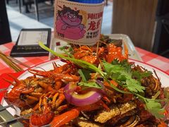 -在老街·淮安大排档·甜麻干煸龙虾·烧烤(河下古镇店)