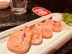 香煎午餐肉-捞王猪肚鸡火锅(财富中心店)