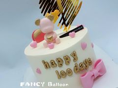 -卡比儿童蛋糕·心意定制·低脂零卡糖动物奶油FancyBALLOON(滨海店)