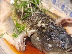 清蒸瘦身鲩鱼-米庄·原味私房菜(骏壹万邦店)