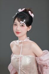 -桃子造型婚纱礼服(凤起广场店)