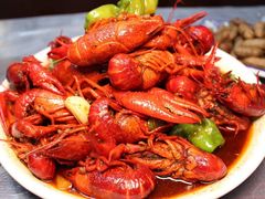 特色十三香龙虾-笔墨纸虾之烧烤海鲜虾尾(好爱广场店)