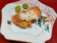 炸象鼻蚌塔塔酱-橼舍鮨青木