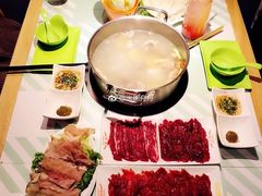 高钙牛骨锅底-疆牛出栏·潮汕牛肉火锅(德汇万达店)