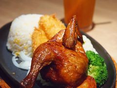 火焰烧春鸡拼吉列鱼柳铁板-大快活(罗湖商业城分店)
