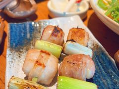 京葱霸王鸡肉串-炉胜·炉端烧·居酒屋