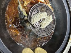 -北京龙庆四季香农家饭庄·灶台鱼·碳烤虹鳟鱼(龙庆峡店)