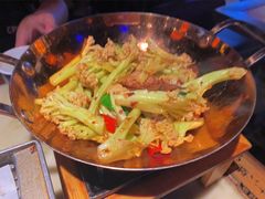 香锅花菜-绿茶餐厅(同成街华联店)