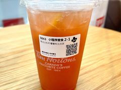柠檬蜜桃乌龙茶-Tims天好咖啡·贝果(渝中来福士店)