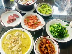 -七的湖·晚芳亭·阳澄湖农家菜·大闸蟹(莲花岛店)