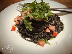 墨鱼汁面-斯普汇生蚝牛排馆(中骏世界城店)