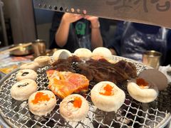 -草家酱蟹炭火烤肉店(珲春南路一店)