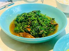 金花菜蚌肉-金典银峰老鹅馆·昆山菜(亭林公园店)