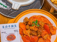 -东来菜馆•手抓海鲜家常菜•海鲜锅贴(鸽子窝店)
