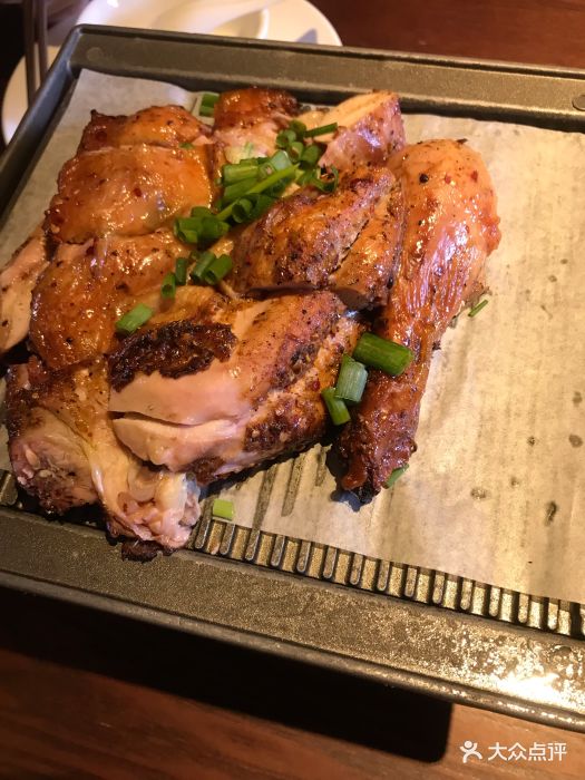 绿茶餐厅(庆春银泰店)绿茶烤鸡图片