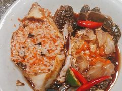 -草家酱蟹炭火烤肉店(珲春南路二店)