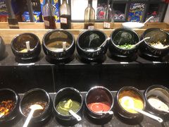 自助调料区-贰重天冰煮羊自助火锅(东坝店)