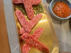 -草家酱蟹炭火烤肉店(珲春南路一店)