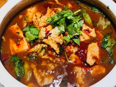 水煮肉片-绿茶餐厅