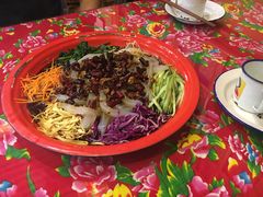 东北大拉皮-闯关东东北农家菜(崂山石老人店)