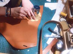 制作过程-如果·追梦手工皮具DIY教学店(田子坊店)