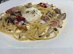 培根蛋汁意面-TAMATI(巴黎贝甜韩式西餐厅店)