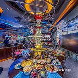 在上海！在宇宙中心用餐！！！