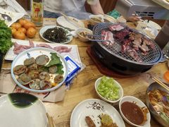 -炉盛炭火烤肉