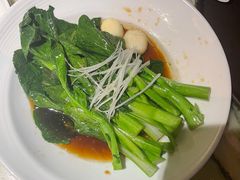 油淋脆菜心-绿茶餐厅(乐峰广场店)