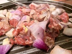 -山野的朋友露营炭火烤肉