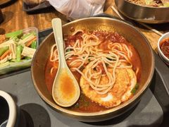 柿子面-聚合鑫东北熏酱熟食麻辣面(长阳店)
