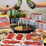 好羡慕北仑...69.9R能吃鲜切牛肉自助🫢