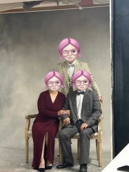 -时光纪亲子全家福照相馆(静安店母女写真父母纪念照)