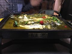 -探鱼·鲜青椒爽麻烤鱼(广州花都来又来店)