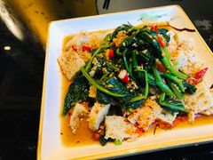 凉拌菠菜面筋-木卡买提新疆餐厅·清真(新里海顿公馆店)