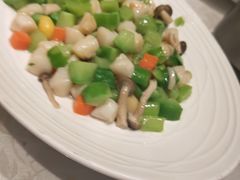 黄瓜炒肉粒-品悦酒店(三林古镇店)