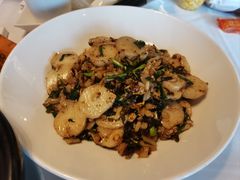 韭香鸡蛋炒年糕-小厨娘淮扬菜(清江苏宁广场店)