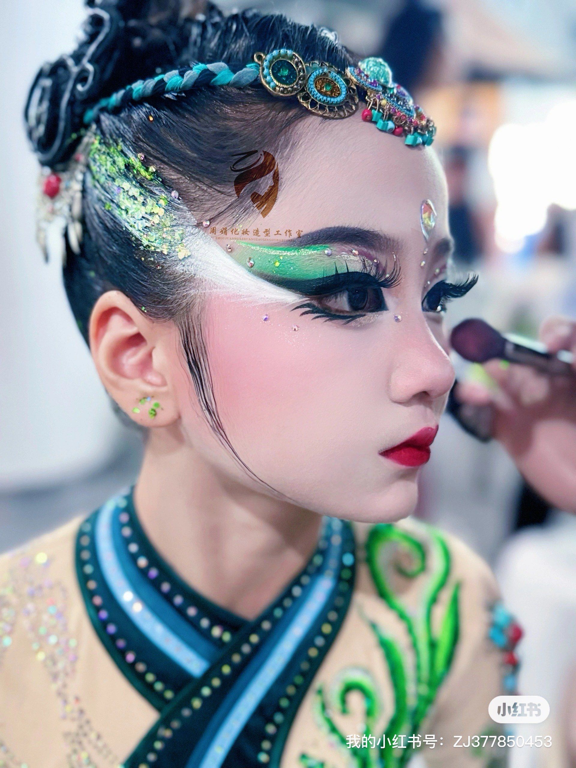 儿童舞台妆妆容 #美妆造型 #南京约妆 #周娟彩妆工作室 #南京化妆师