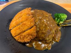 咖喱猪排饭-北大家园食堂