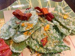 香酥桑叶-食光慢宴·安吉土菜馆