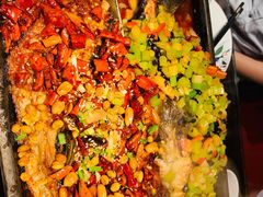 香辣味烤鱼-江边城外烤全鱼(方庄时代购物中心店)