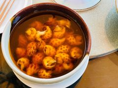 古越陈酿煮花螺-杭州西子湖四季酒店·金沙厅