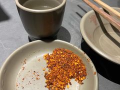 餐具摆设-古市香跷脚牛肉·非遗传承单位